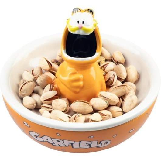 Bol 3d Cuenco Aperitivo Gato Garfield Cerámica