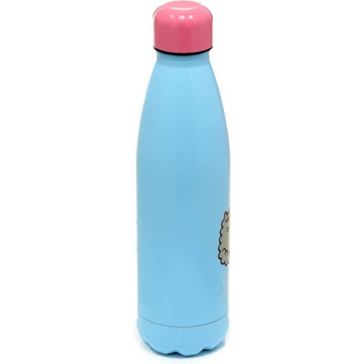 Bouteille Thermique Pusheen The Cat Métallique 500 ml Bouchon Rose