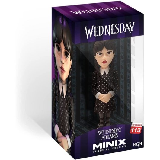 Figura Miércoles Addams Wednesday Addams 12,5 Cms