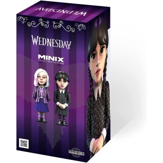 Figura Miércoles Addams Wednesday Addams 12,5 Cms