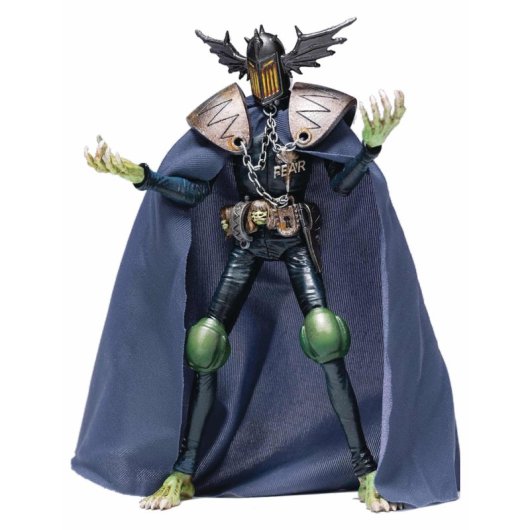 Figura Judge Fear Judge Dredd Exquisite Mini Articulada 10,5 Cms + Accesorios