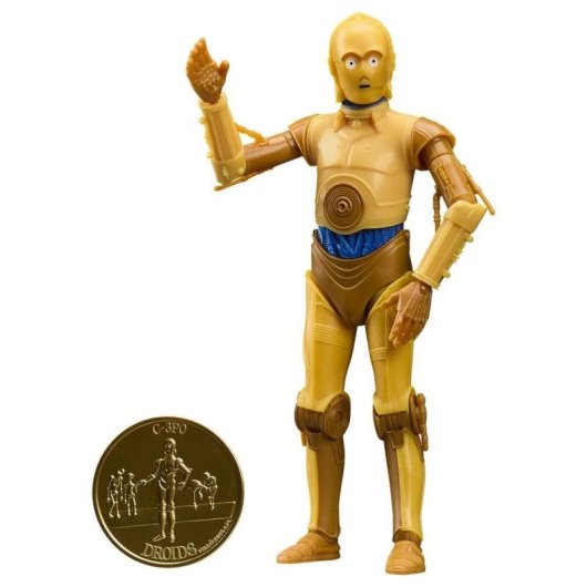 Figura See-threepio Star Wars Droids The Adventures Of R2-d2 And C3-po Articulada 15 Cms
