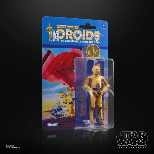Figura See-threepio Star Wars Droids The Adventures Of R2-d2 And C3-po Articulada 15 Cms