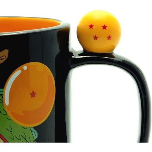 Taza Dragon Ball Super Dragon Shenlong Y Bolas De Dragón Asa 3d 460 Mls