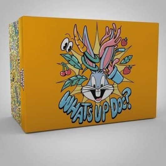 Set Regalo Looney Tunes Taza 285 Mls + Vaso Cristal 500 Mls + 2 Posavasos