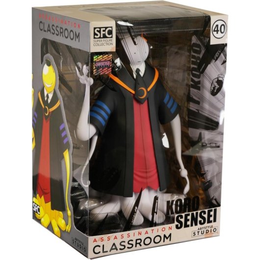 Figura Koro Sensei Assassination Classroom Gris 20 Cms