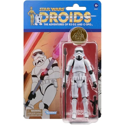 Figura Soldado Imperial Star Wars Droids The Adventures Of R2-d2 And C3-po Articulada 15 Cms