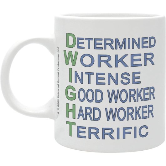 Taza Dwight The Office Cerámica 320 Mls