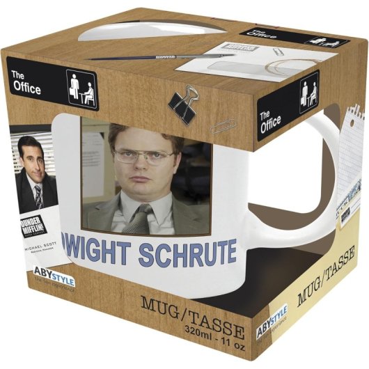 Taza Dwight The Office Cerámica 320 Mls