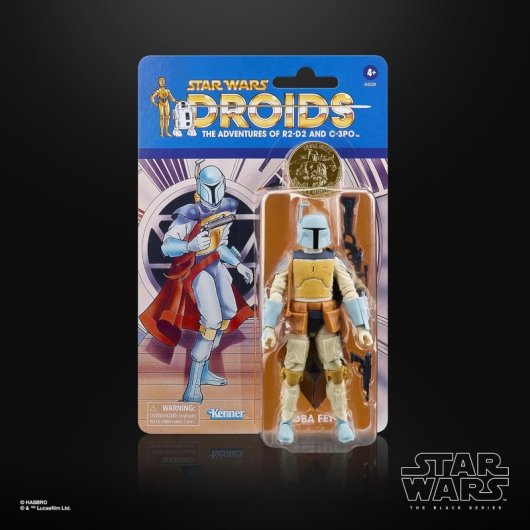 Figura Boba Fett Star Wars Droids The Adventures Of R2-d2 And C3-po Articulada 15 Cms