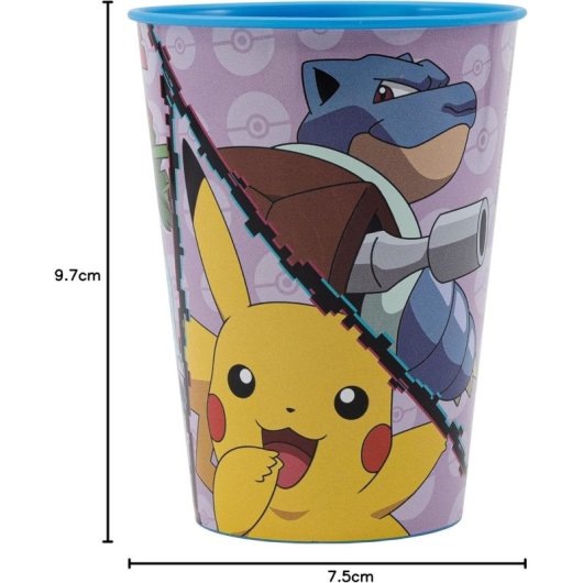 Vaso Pequeño Pokémon Easy 260 Mls