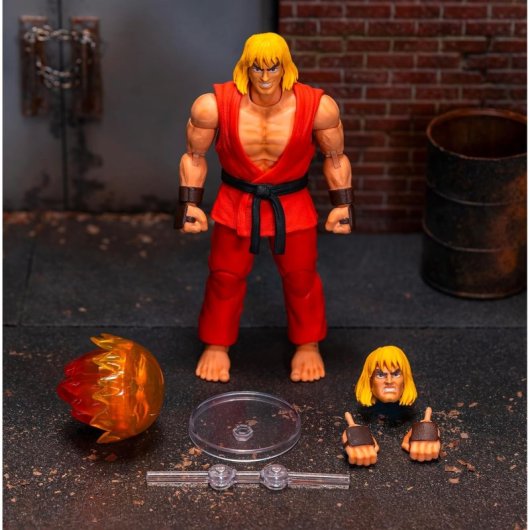 Figura Ken Ultra Street Fighter Ii: The Final Challengers Articulada 15 Cms