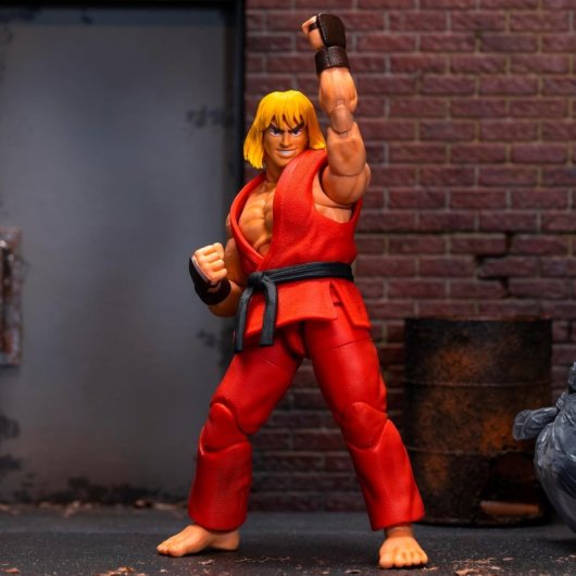 Figura Ken Ultra Street Fighter Ii: The Final Challengers Articulada 15 Cms