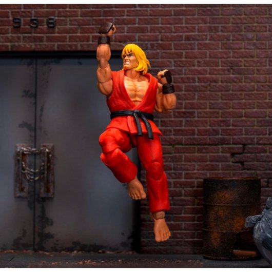 Figura Ken Ultra Street Fighter Ii: The Final Challengers Articulada 15 Cms
