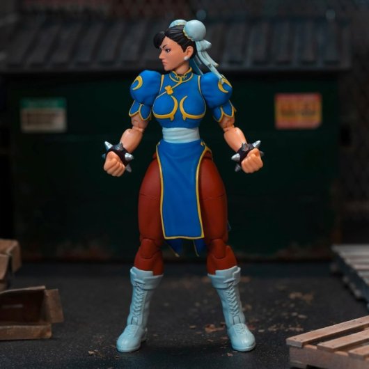 Figura Chun-li Ultra Street Fighter Ii: The Final Challengers Articulada 15 Cms