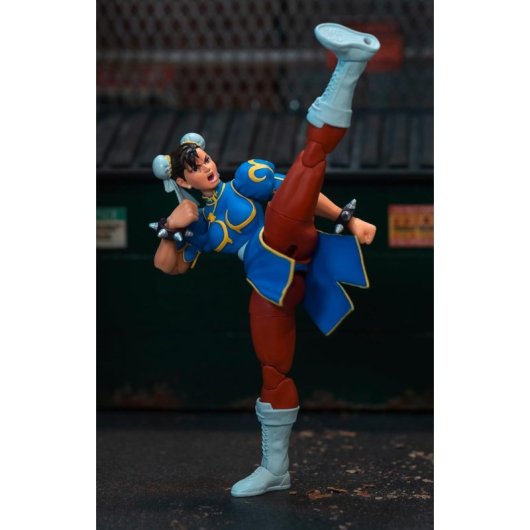 Figura Chun-li Ultra Street Fighter Ii: The Final Challengers Articulada 15 Cms