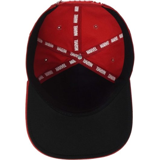 Gorra Deadpool Big Face Visera Plana