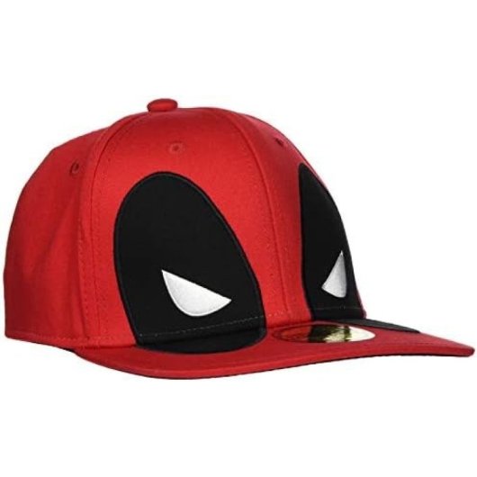 Gorra Deadpool Big Face Visera Plana