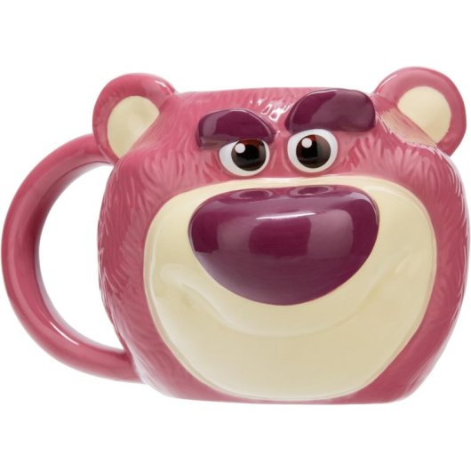 Taza 3d Lotso Toy Story 3 Disney Pixar Cerámica 330 Mls