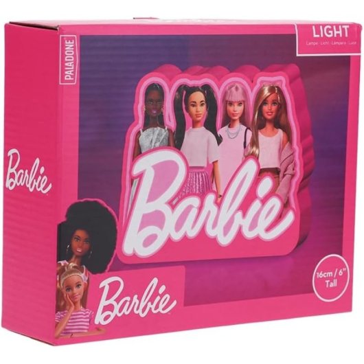 Lámpara Barbie Box Light Con Múltiples Barbies