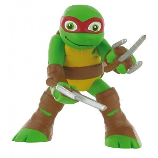 Figura Raphael Tortugas Ninja 7 Cms
