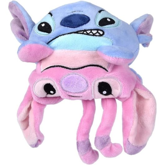 Peluche Reversible Stitch Y Ángel Lilo & Stitch Disney 13 Cms