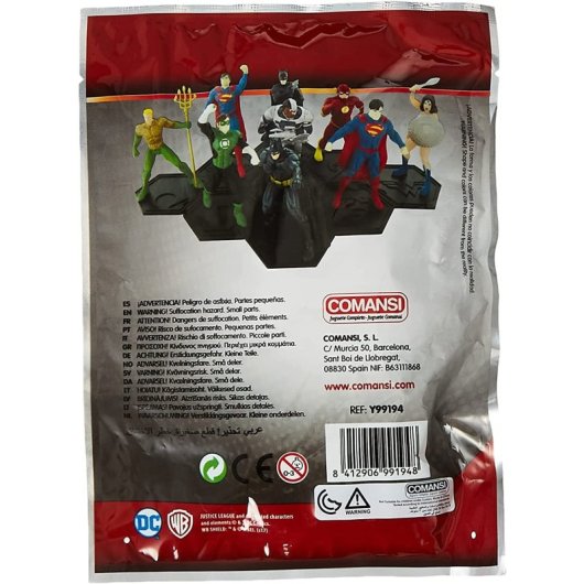 Figura Superman Liga De La Justicia Vuelo 9 Cms