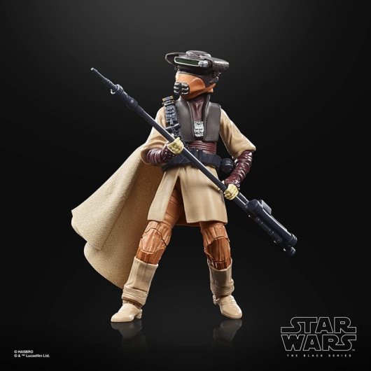 Figura Princesa Leia Organa (boushh) El Retorno Del Jedi Star Wars: Return Of Jedi Black Series Articulada 15 Cms