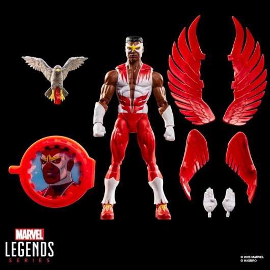 Figura Falcon Secret Wars Marvel Legend Series Articulada 15 Cms