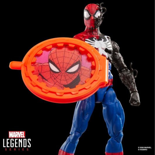Figura Spider-man Alien Costume Secret Wars Marvel Legend Series Articulada 15 Cms