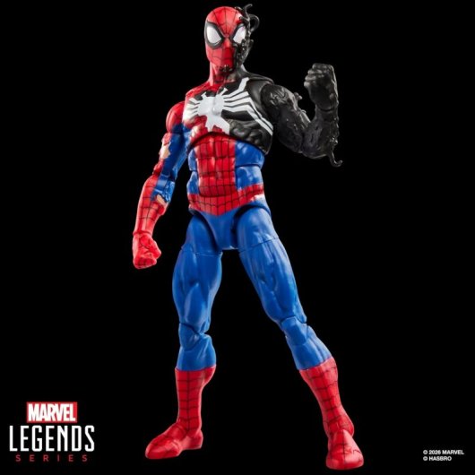Figura Spider-man Alien Costume Secret Wars Marvel Legend Series Articulada 15 Cms