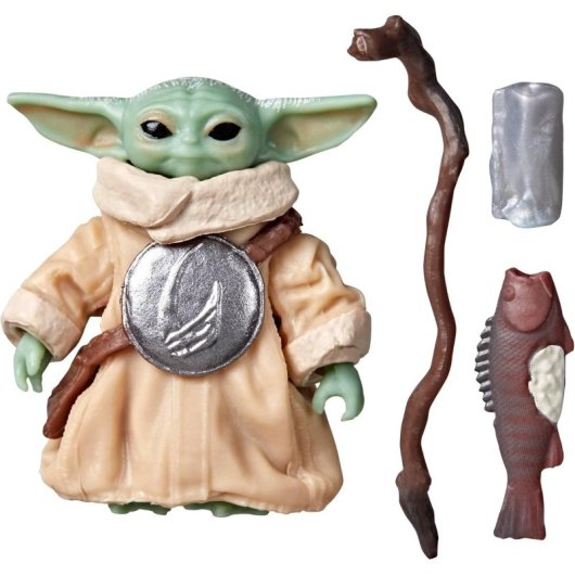 Figura Grogu Star Wars The Mandalorian & Grogu Black Series Articulada 2,5 Cms
