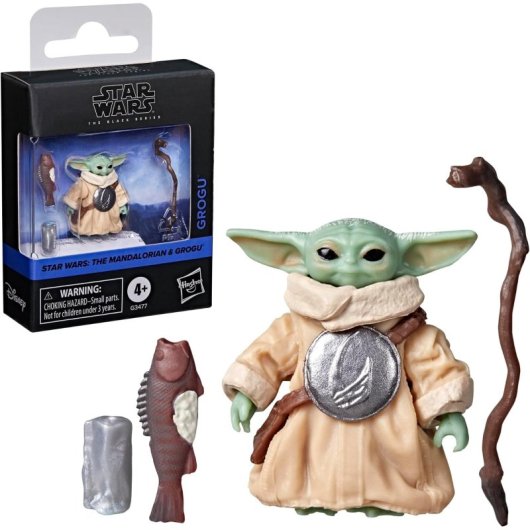 Figura Grogu Star Wars The Mandalorian & Grogu Black Series Articulada 2,5 Cms