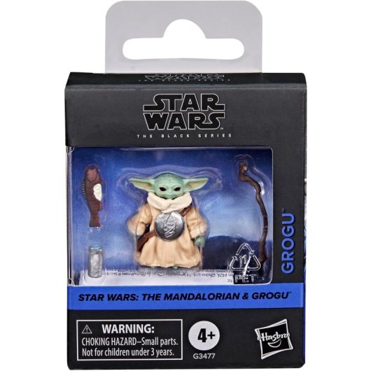 Figura Grogu Star Wars The Mandalorian & Grogu Black Series Articulada 2,5 Cms