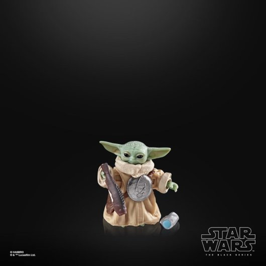 Figura Grogu Star Wars The Mandalorian & Grogu Black Series Articulada 2,5 Cms