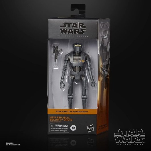 Figura New Republic Security Droid Star Wars: The Mandalorian Star Wars The Black Series Articulada 15 Cms