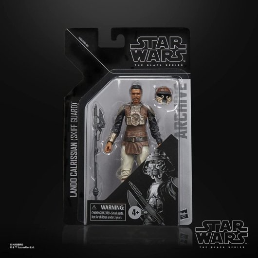 Figura Lando Calrissian (skiff Guard) Star Wars The Black Series Articulada 15 Cms