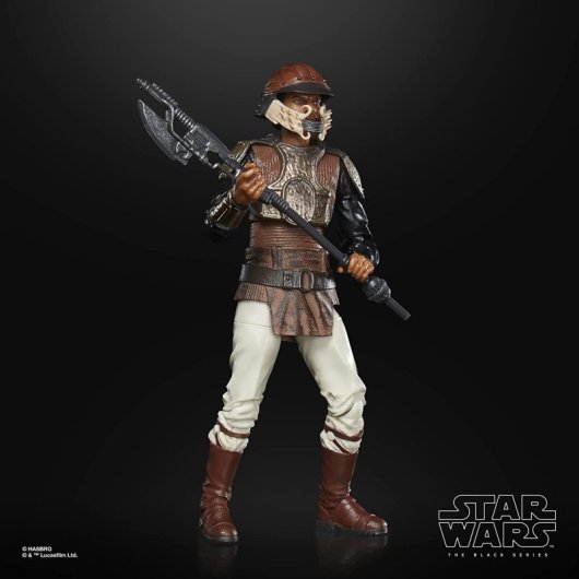 Figura Lando Calrissian (skiff Guard) Star Wars The Black Series Articulada 15 Cms
