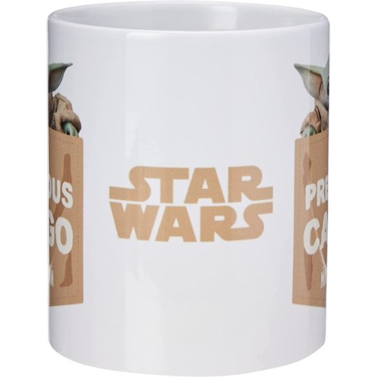 Taza Precious Cargo The Mandalorian Star Wars Cerámica 315 Mls