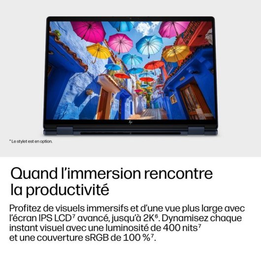 Ordinateur portable HP OmniBook X 14" Intel Core Ultra 5 325 16GB 512GB SSD Intel Graphics Windows 11