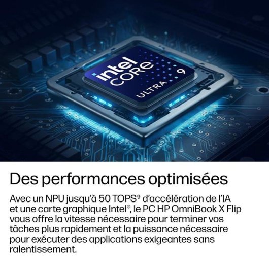 Ordinateur portable HP OmniBook X 14" Intel Core Ultra 5 325 16GB 512GB SSD Intel Graphics Windows 11