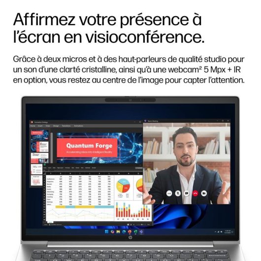 Ordinateur portable HP ProBook 4 G2a 14" AMD Ryzen 5 230 16GB 512GB SSD Radeon 760M Windows 11 Pro