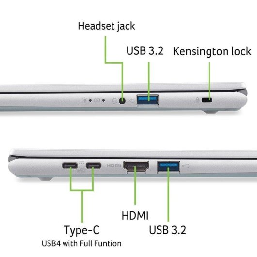 Ordinateur portable Acer Aspire Go 16 AG16-71P 16" Intel Core i9 32Go 1To SSD Iris Xe Windows 11
