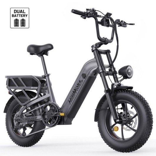 Bicicleta Eléctrica HillMiles MileLink 1 Fatbike 250W hasta 130 km