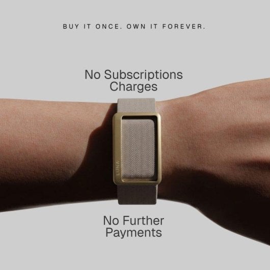 Pulsera de actividad Noise Luna Band Bluetooth Sensor óptico 5 ATM Beige 160 mAh IA