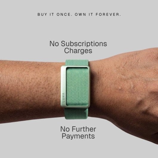 Pulsera de actividad Noise Luna Band Bluetooth Verde Aloe IA Salud Sueño 5 ATM 160 mAh