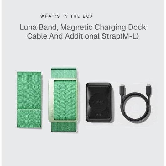 Pulsera de actividad Noise Luna Band Bluetooth Verde Aloe IA Salud Sueño 5 ATM 160 mAh