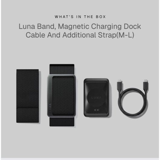 Pulsera de actividad Noise Luna Band Bluetooth Negro 5 ATM IA sin suscripción 160 mAh