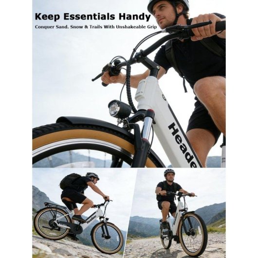 Bicicleta Eléctrica Headeer BD26195 48V 350W 26"