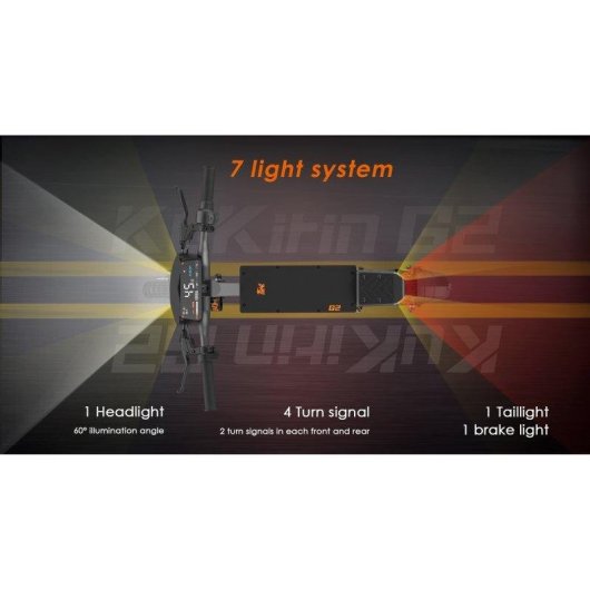 Monopattino elettrico KuKirin G2 48V 15Ah Autonomia 55km Pneumatici 10" Freni a disco IP54